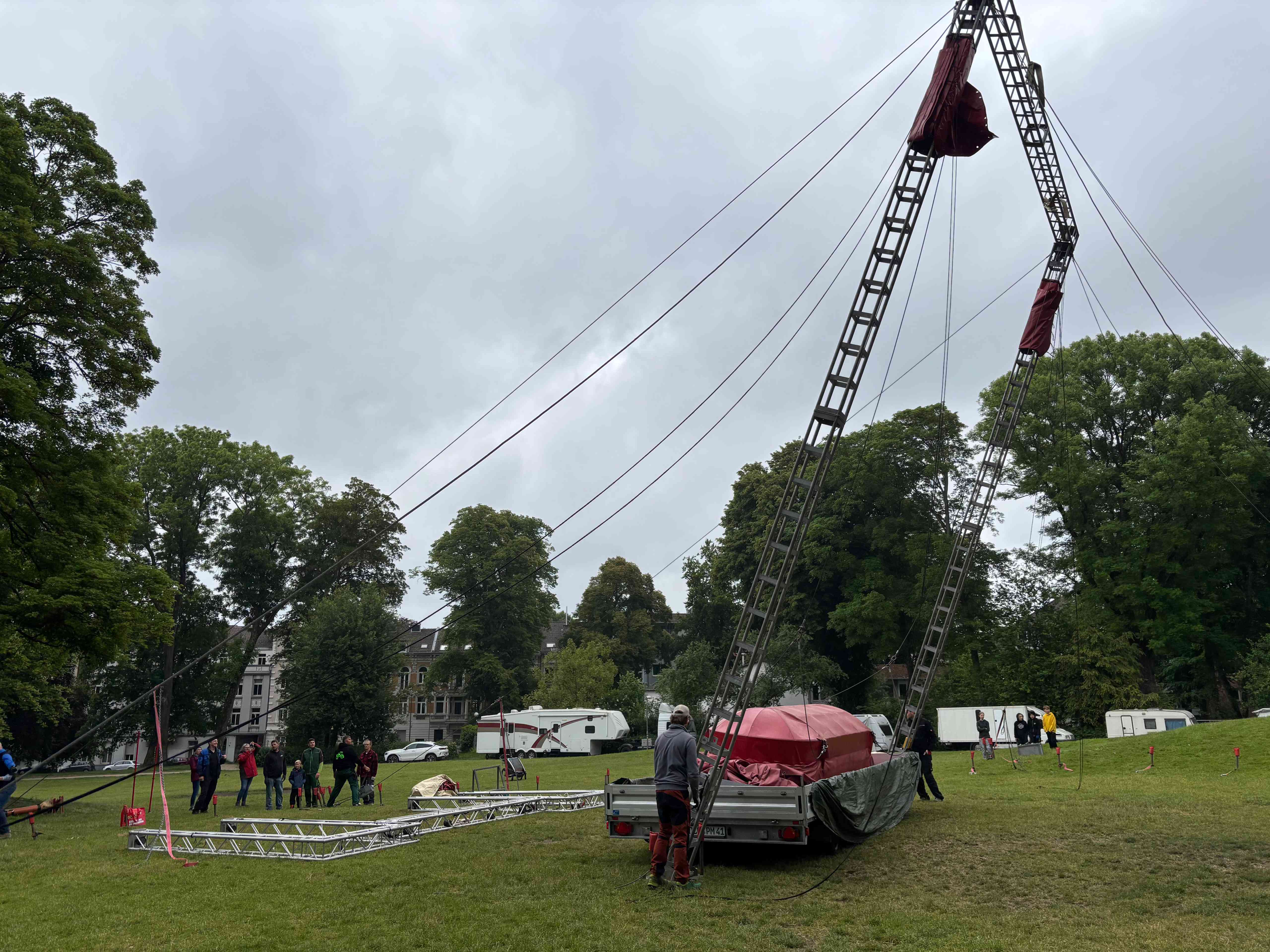 Aufbau Zirkus 2025 1